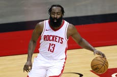 NBA pospone juego entre Rockets y Thunder tras polémica de Harden