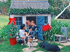 Meghan, Harry y Archie comparten foto familiar en tarjeta de Navidad