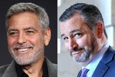 George Clooney se burla de Ted Cruz por apoyar a Trump a pesar de todo