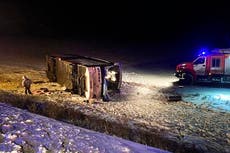 Accidente de autobús en Rusia deja 4 muertos y 11 heridos
