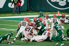 NFL: Browns complican su calificación tras caer ante Jets