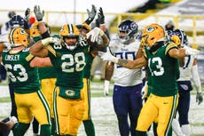 Davante Adams explota en el triunfo de Packers sobre Titans