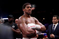 Anthony Joshua tiene la esperanza de medirse ante Tyson Fury este 2021