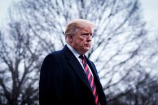 Trump advierte a los republicanos que piensan desafiarlo en el Senado
