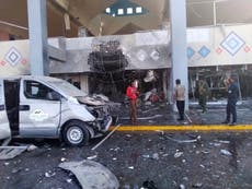 Explosión en aeropuerto de Yemen deja 16 muertos