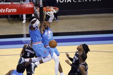 Rockets ganan 122-119 a Kings; Wall regresa a la cancha