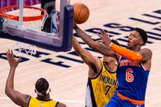NBA: Los Knicks alargan racha ganadora tras superar a los Pacers