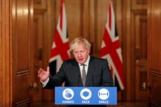 Boris Johnson advierte de medidas más estrictas por virus