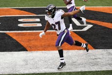 NFL: Baltimore Ravens avanzan a playoffs tras paliza sobre Bengals