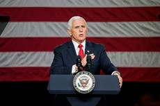 Aliados de Mike Pence publican anuncios en favor del vicepresidente