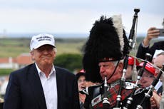 Casa Blanca niega que Trump planeaba viajar a Escocia