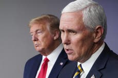 Pence rompe con Trump, publica declaración sobre las elecciones