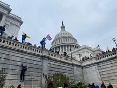 Activistas reprenden débil actuación de policía en el Capitolio