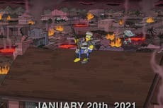 ¿Los Simpson predijeron los disturbios en el Capitolio?