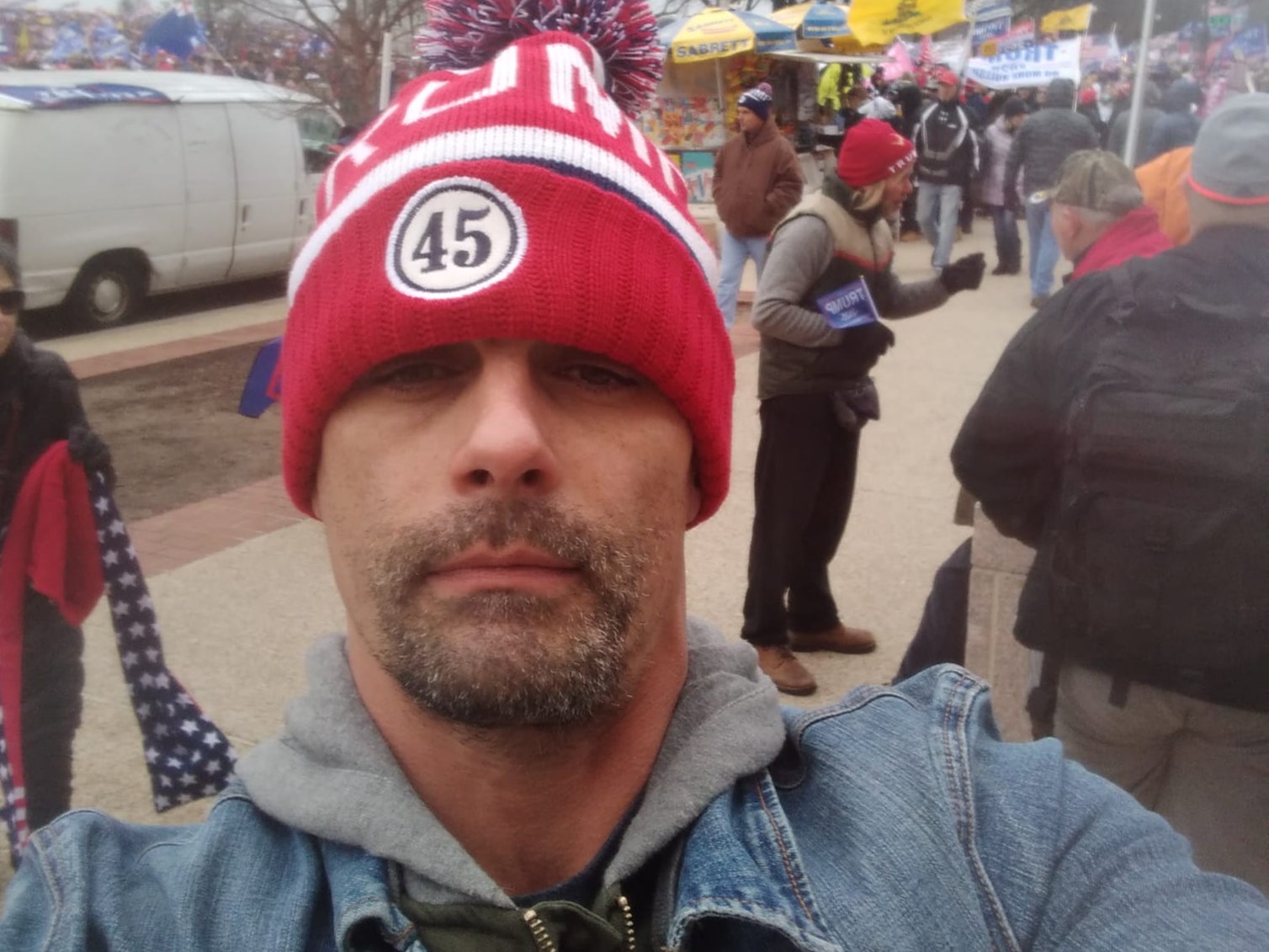 Ex de Britney Spears asistió a protesta pro-Trump en el Capitolio