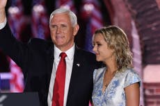 La hija de Mike Pence define a la policía del Capitolio como “héroes”