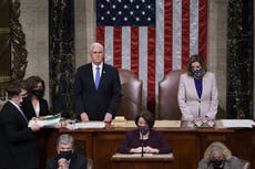Pence se opone al uso de la Enmienda 25 para destituir a Trump