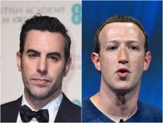 Sacha Baron Cohen reacciona a medidas de Zuckerberg contra Trump en FB