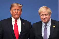 Boris Johnson lamentará la forma en que manejó a Donald Trump