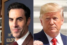 Sacha Baron Cohen aplaude la suspensión permanente de Donald Trump en Twitter
