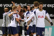 Tottenham golea 5-0 al Marine en la FA Cup