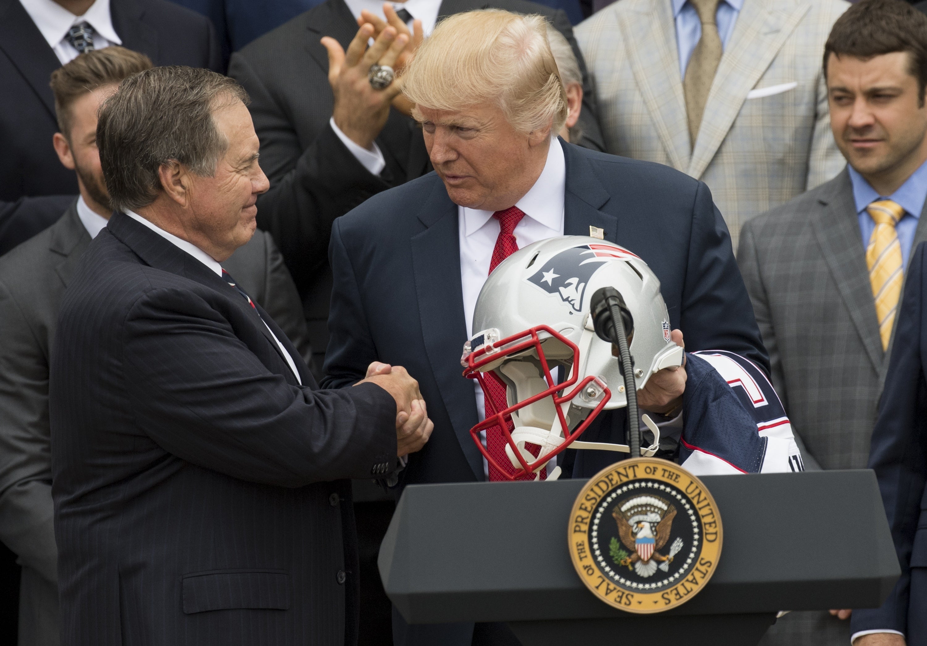 Bill Belichick rechaza la Medalla Presidencial de la Libertad de Trump