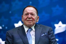 Muere donante multimillonario de Trump, Sheldon Adelson, a los 87 años