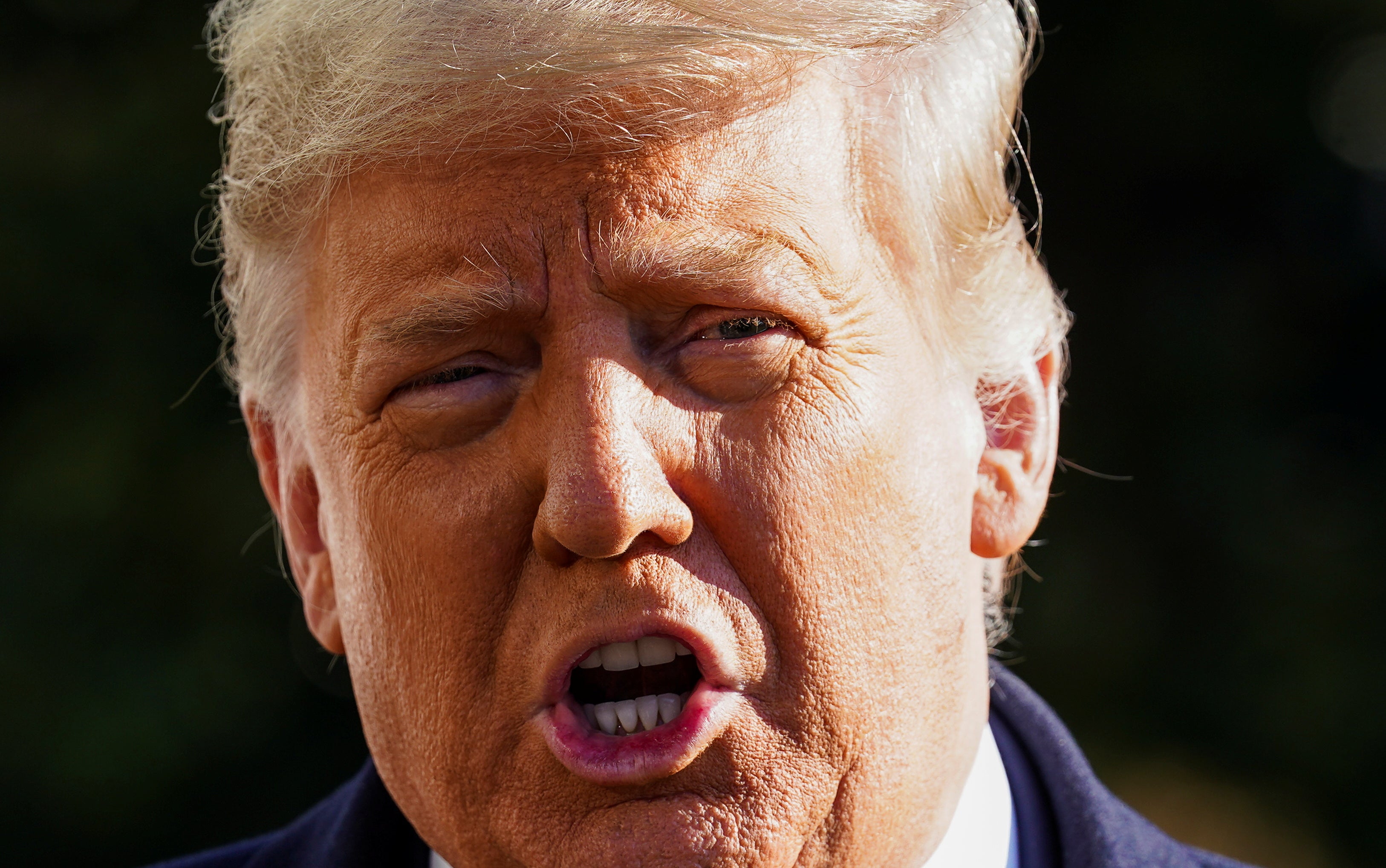 Trump se niega a asumir responsabilidad de disturbios en el Capitolio