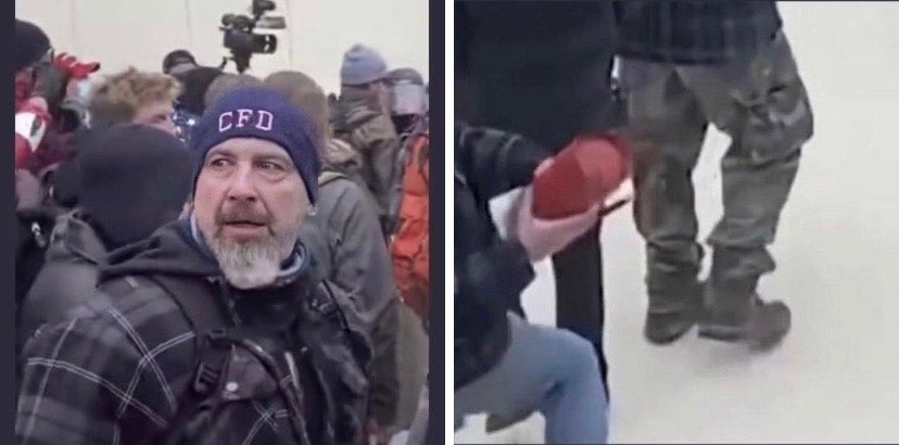 Difunden fotos de hombre buscado por matar a policía del Capitolio