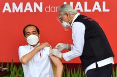 COVID: Indonesia comienza a aplicar la vacuna china Sinovac