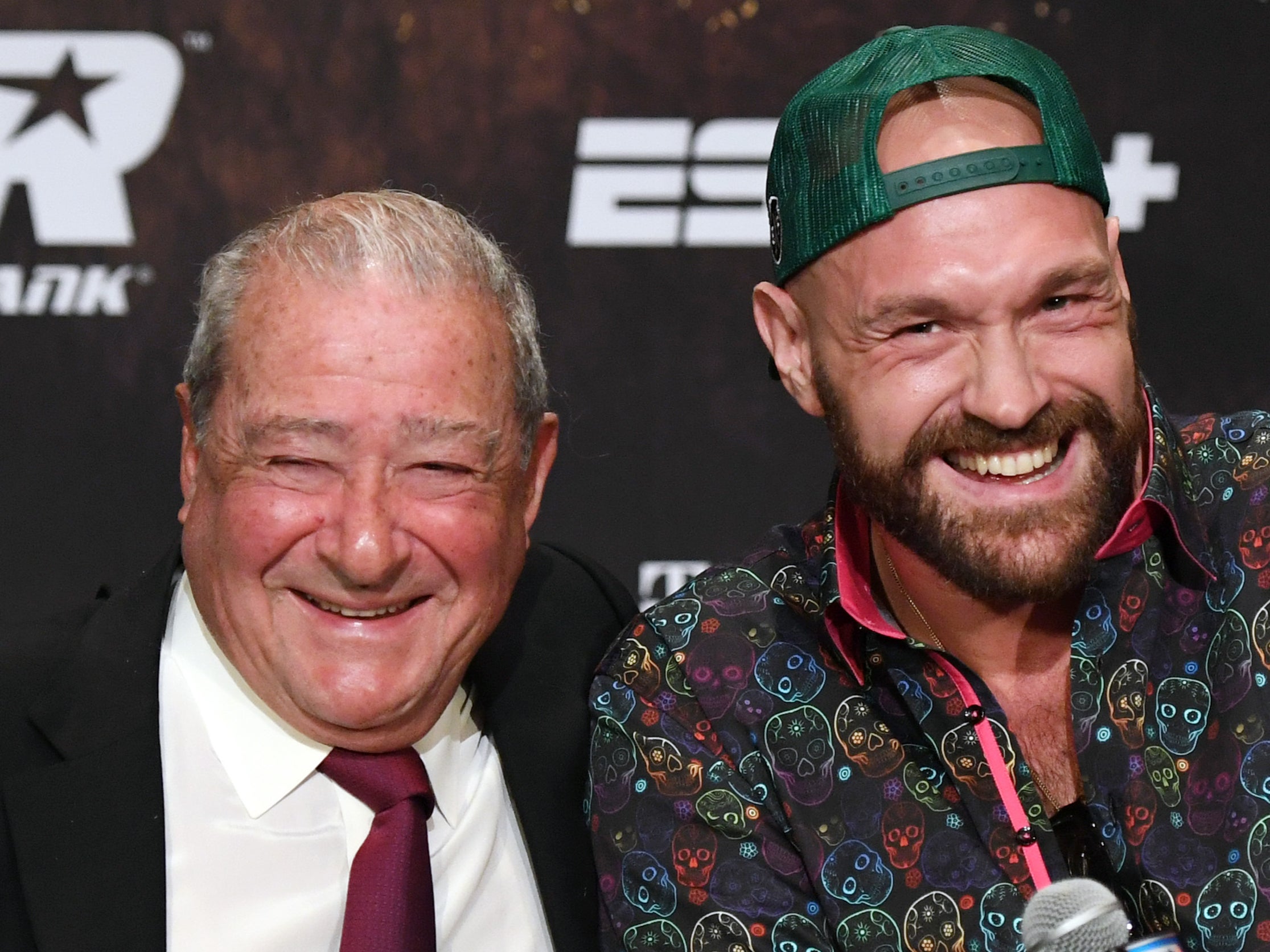 Bob Arum está “95% seguro” de que la pelea entre Tyson Fury y Anthony Joshua se realizará en 2021