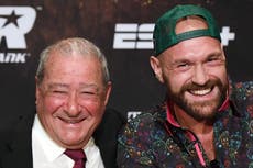 Bob Arum está “95% seguro” de que la pelea entre Tyson Fury y Anthony Joshua se realizará en 2021