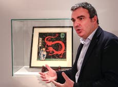 Arte de Tintín se subasta en París por millones de euros