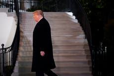 Cámara baja acusa a Trump por incitar insurrección en el Capitolio