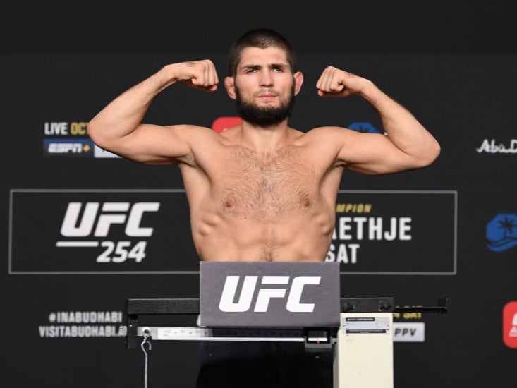 McGregor pone en duda el peso de Khabib previo a la pelea