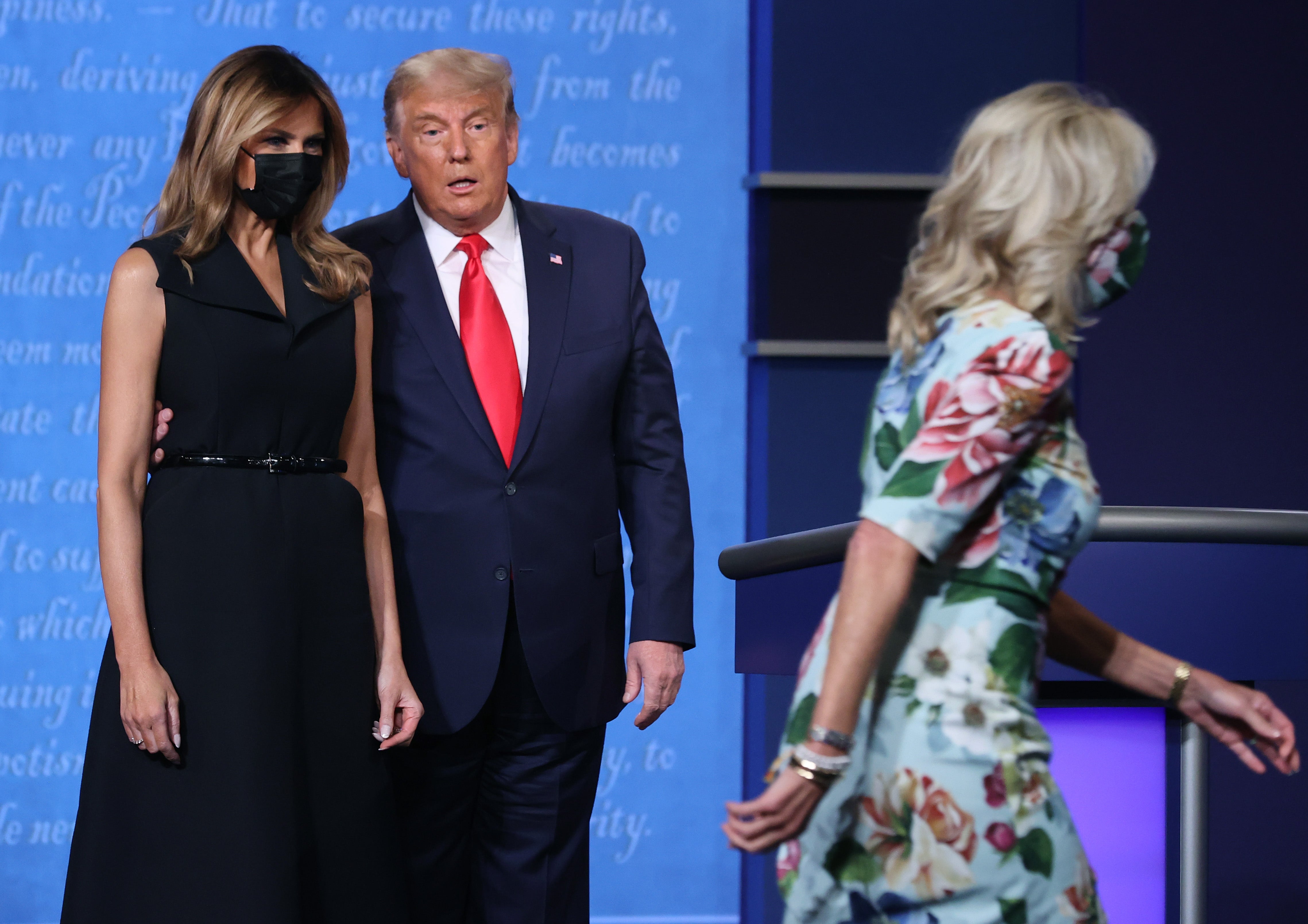 Melania Trump rechaza conocer a Jill Biden 