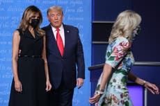 Melania Trump rechaza conocer a Jill Biden