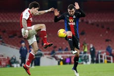 Arsenal, maniatado en empate a cero con Crystal Palace