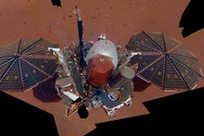 NASA declara inservible excavadora de sonda InSight en Marte