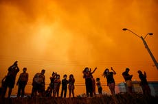 Ordenan evacuar a 25.000 chilenos por incendio forestal