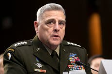 General Mark Milley seguirá al frente del ejército de EE.UU. con Joe Biden