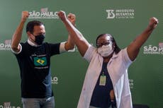 Coronavirus: Brasil aprueba aplicar vacunas de Sinovac y AstraZeneca