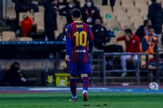El Athletic somete al Barça en la Supercopa, Messi expulsado