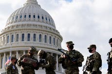 Tensión en Washington previo a la investidura de Joe Biden