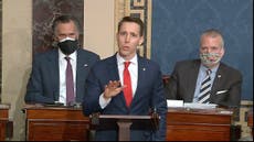 Senador Josh Hawley tiene nueva editorial para su libro