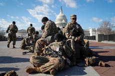Cinco mil soldados de la Guardia Nacional permanecen en D.C. ante rumores de QAnon por supuesta inauguración de Trump