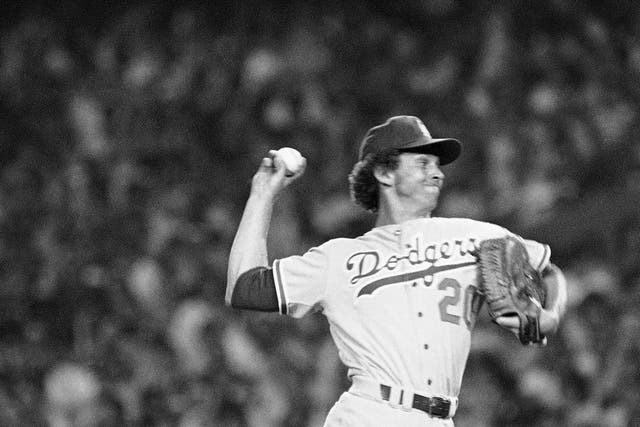 <p>Sutton jugó su última temporada con los Dodgers en 1988</p>