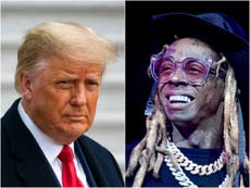 Indulto de Donald Trump a Lil Wayne genera asombro en Twitter