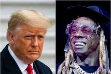 Indulto de Donald Trump a Lil Wayne genera asombro en Twitter