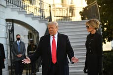 Trump abandona la Casa Blanca por última vez, pero deja una frase